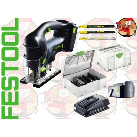 WYRZYNARKA CARVEX PSBC 420 EB-SET LI 18 1400W Festool 561743